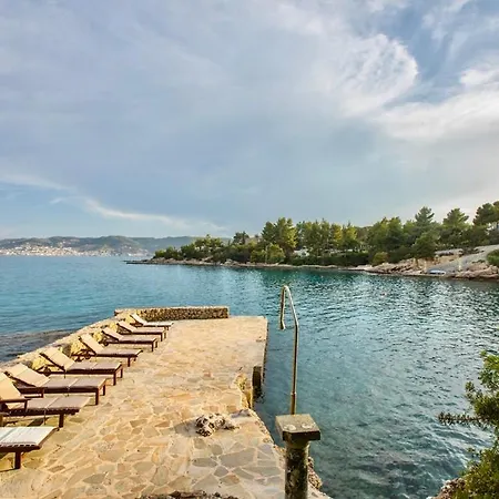 Villa Vasiliki's Front And Pool *
